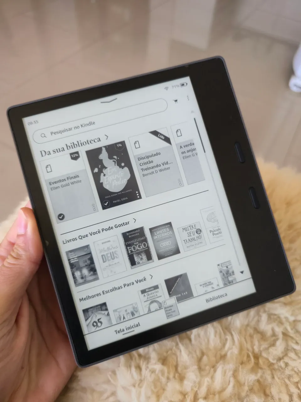 Kindle Oasis 32GB - décima geração - Tablets e E-Readers - Jardim