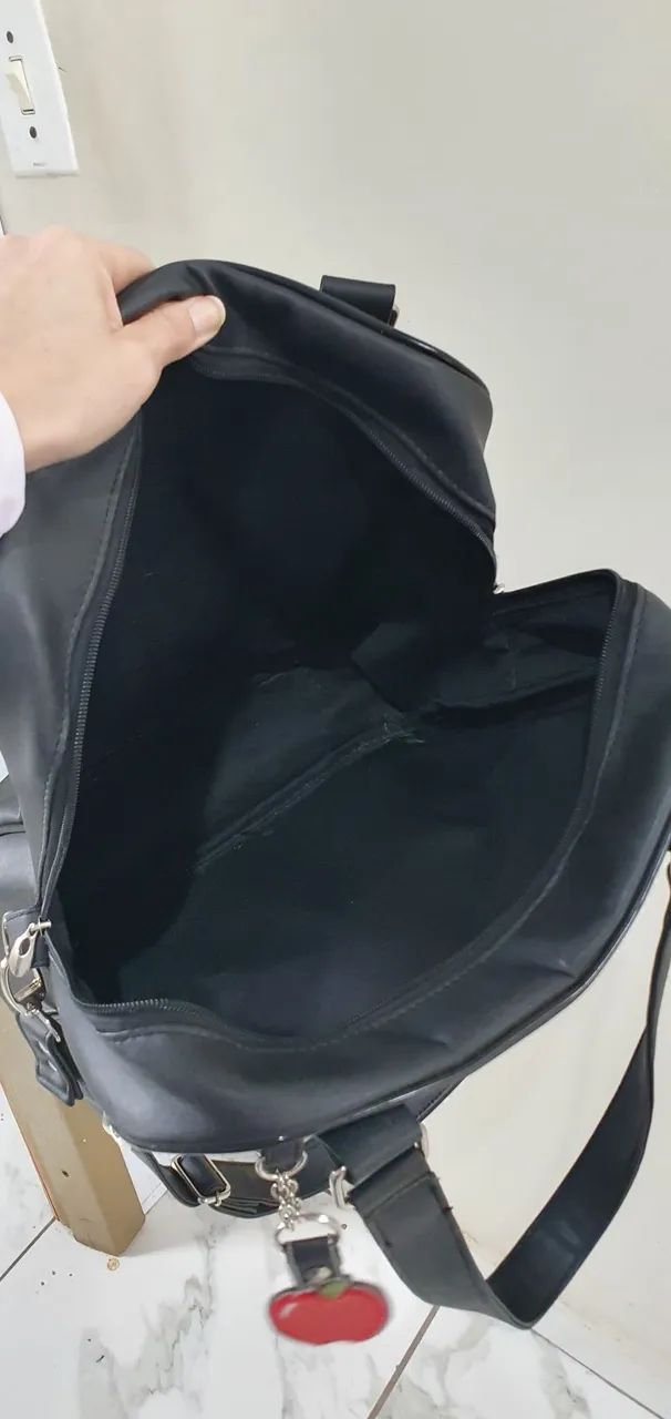 bolsa preta impermeável nutrição - Foto 3