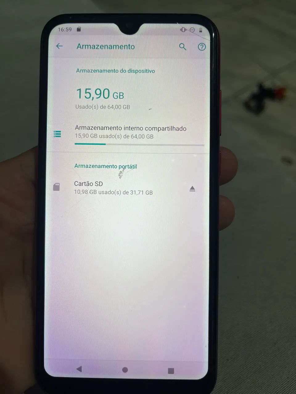 Celular moto E6s