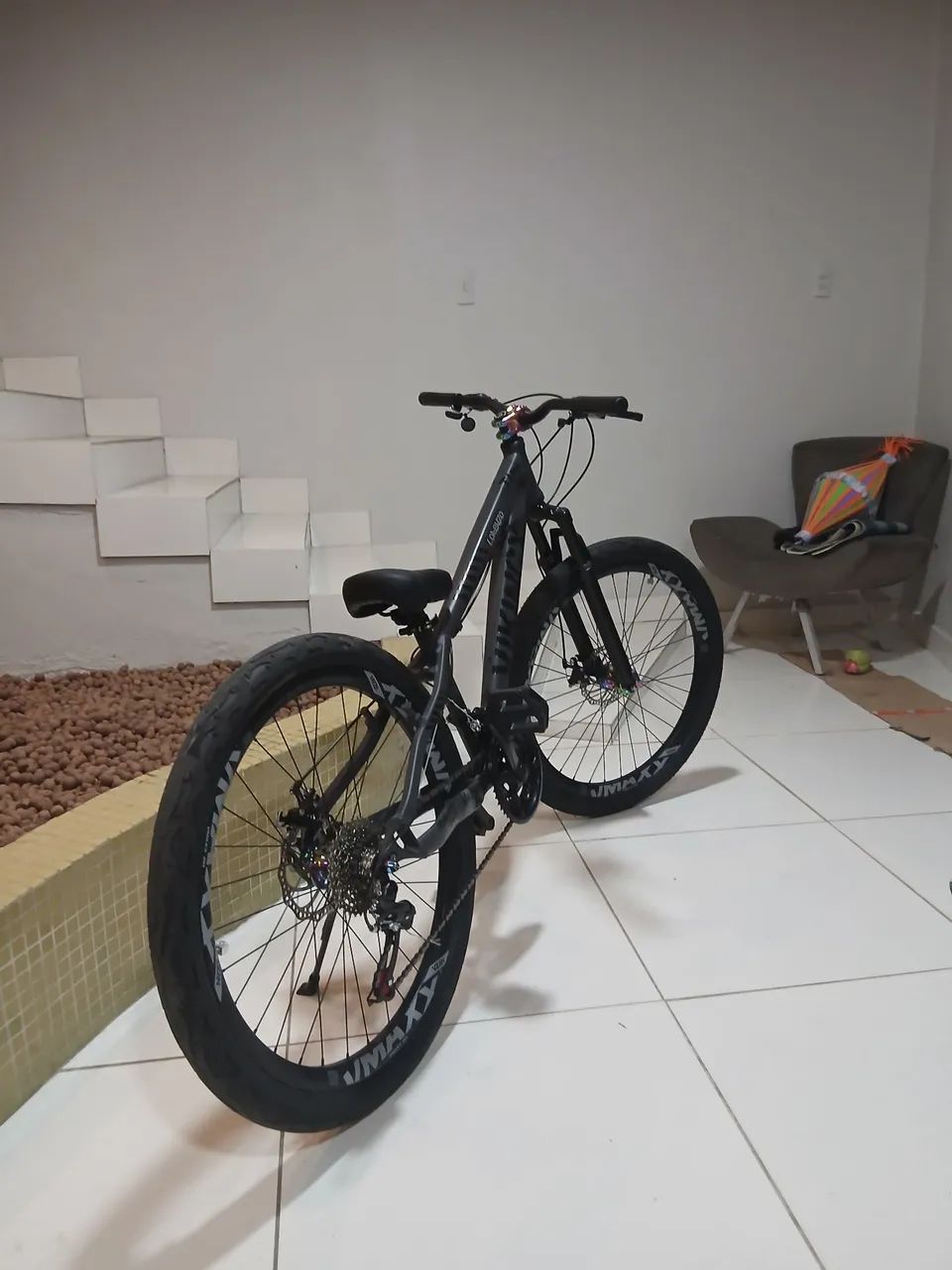 bicicleta vikingx aro 26 customizada