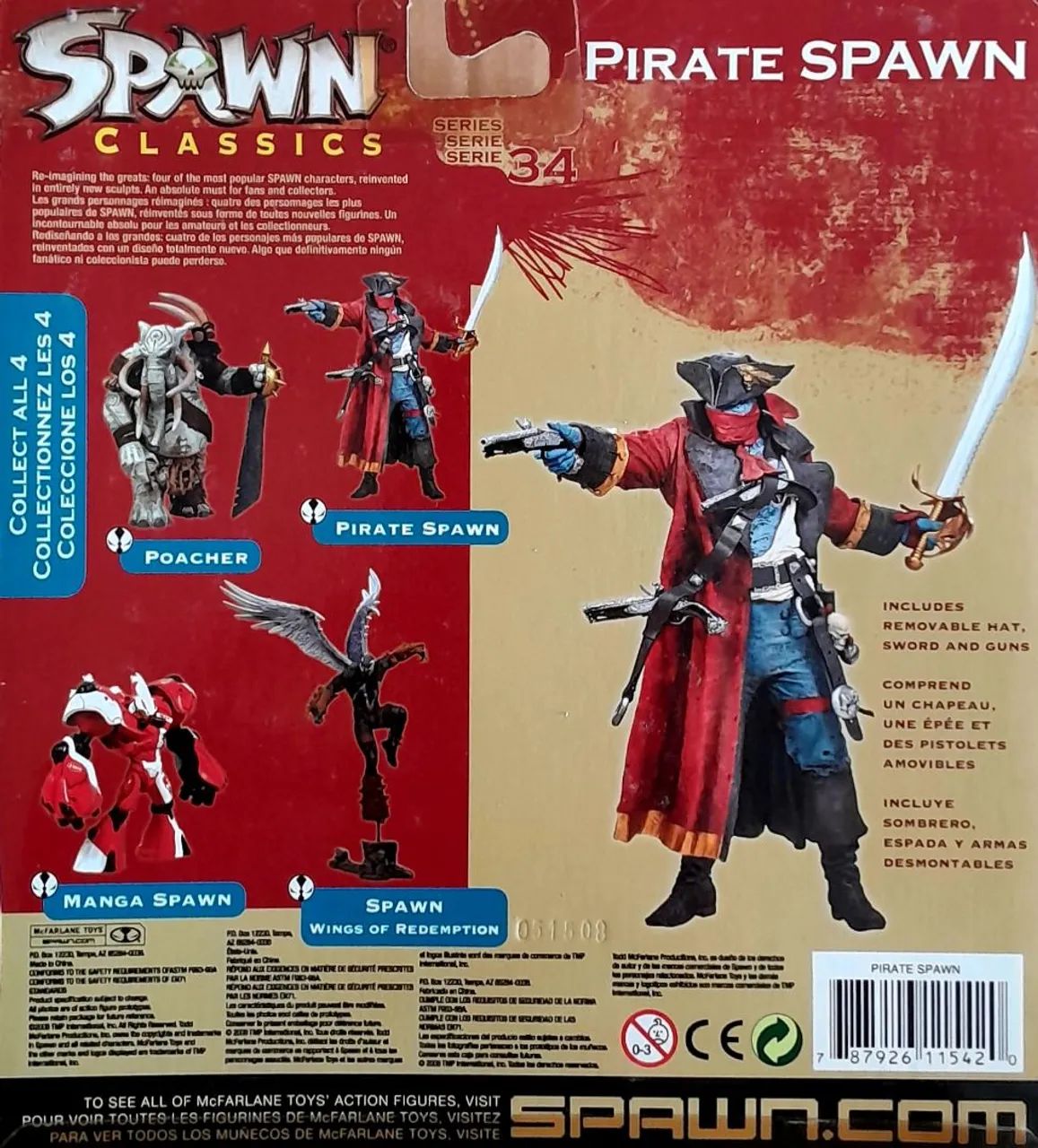 Pirate Spawn Spawn Classics Mcfarlane Toys - Foto 2