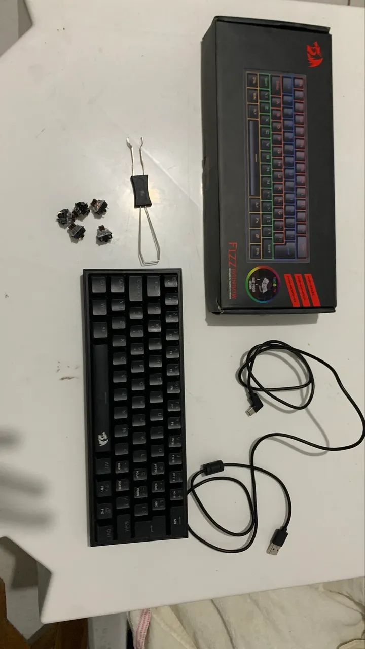 Vendo kit de mouse mousepad e teclado e fone 