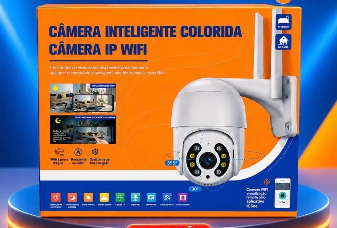 Câmera inteligente colorida  - Foto 4
