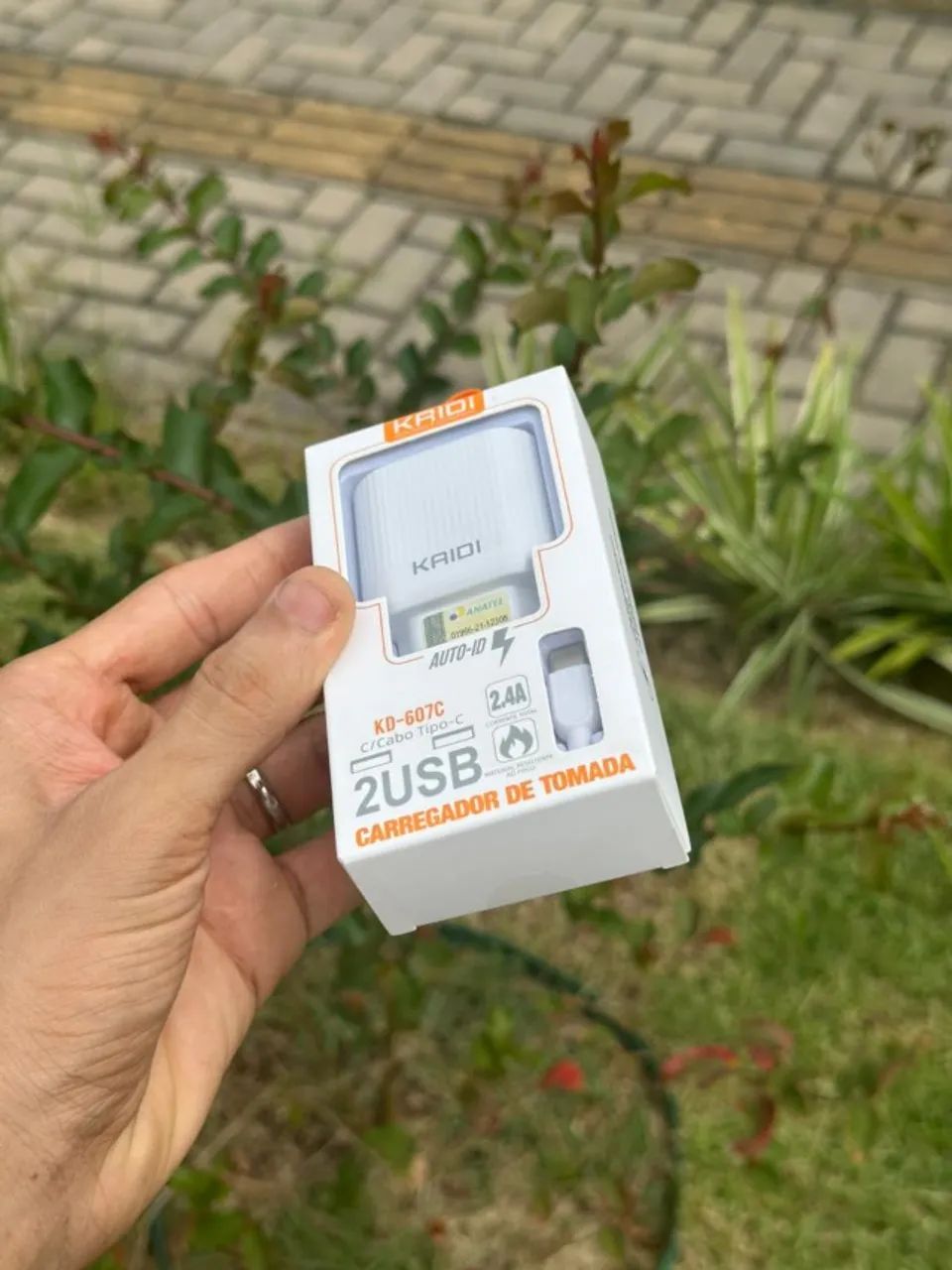 CARREGADOR TIPO C KAIDI - ALTA QUALIDADE - Foto 4