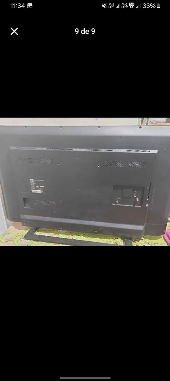 Tv AOC 43 polegadas com defeito de tela  - Foto 5