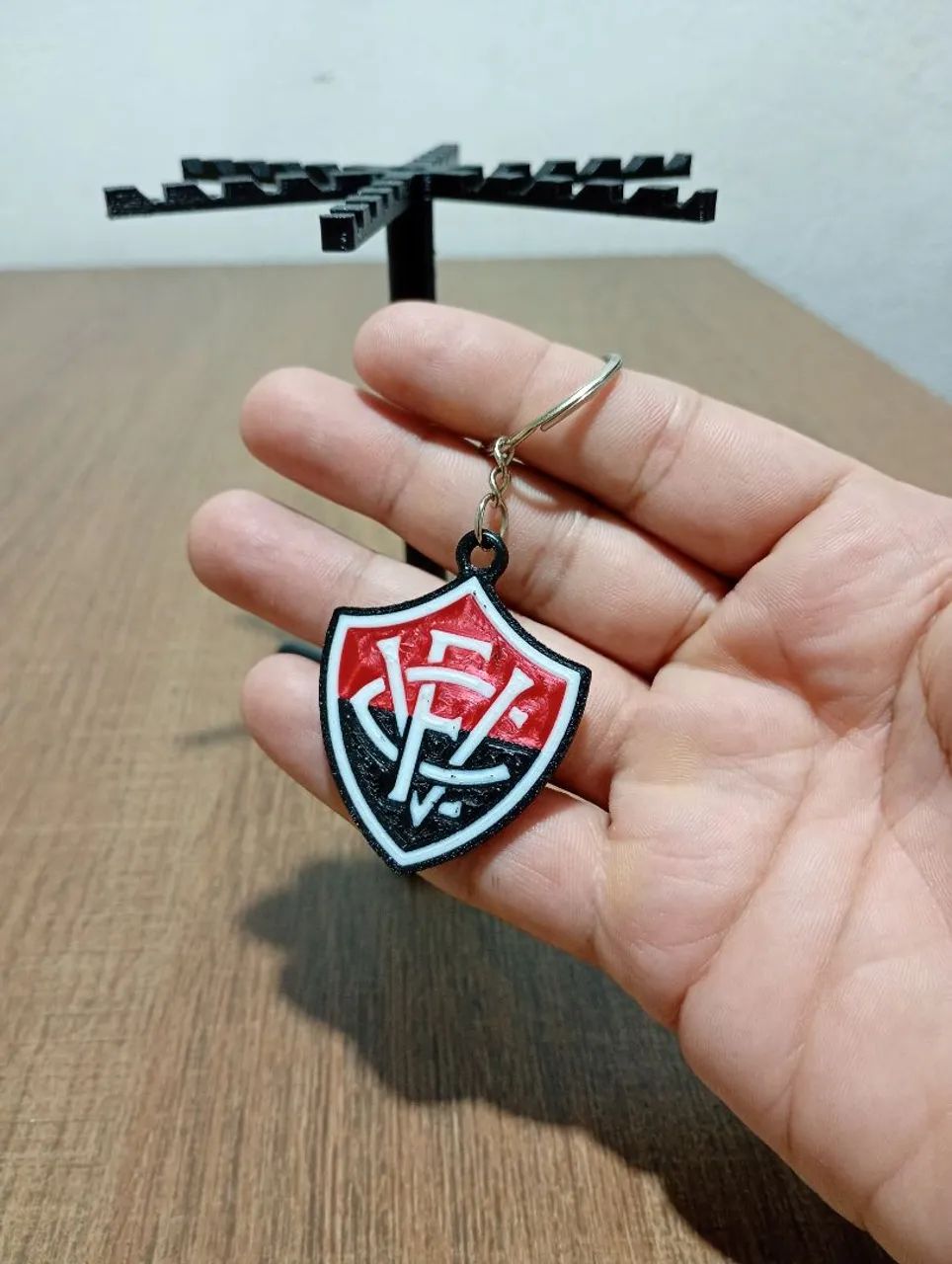 Kit 10 chaveiros do Vitória feitos em 3D atacado - Foto 4