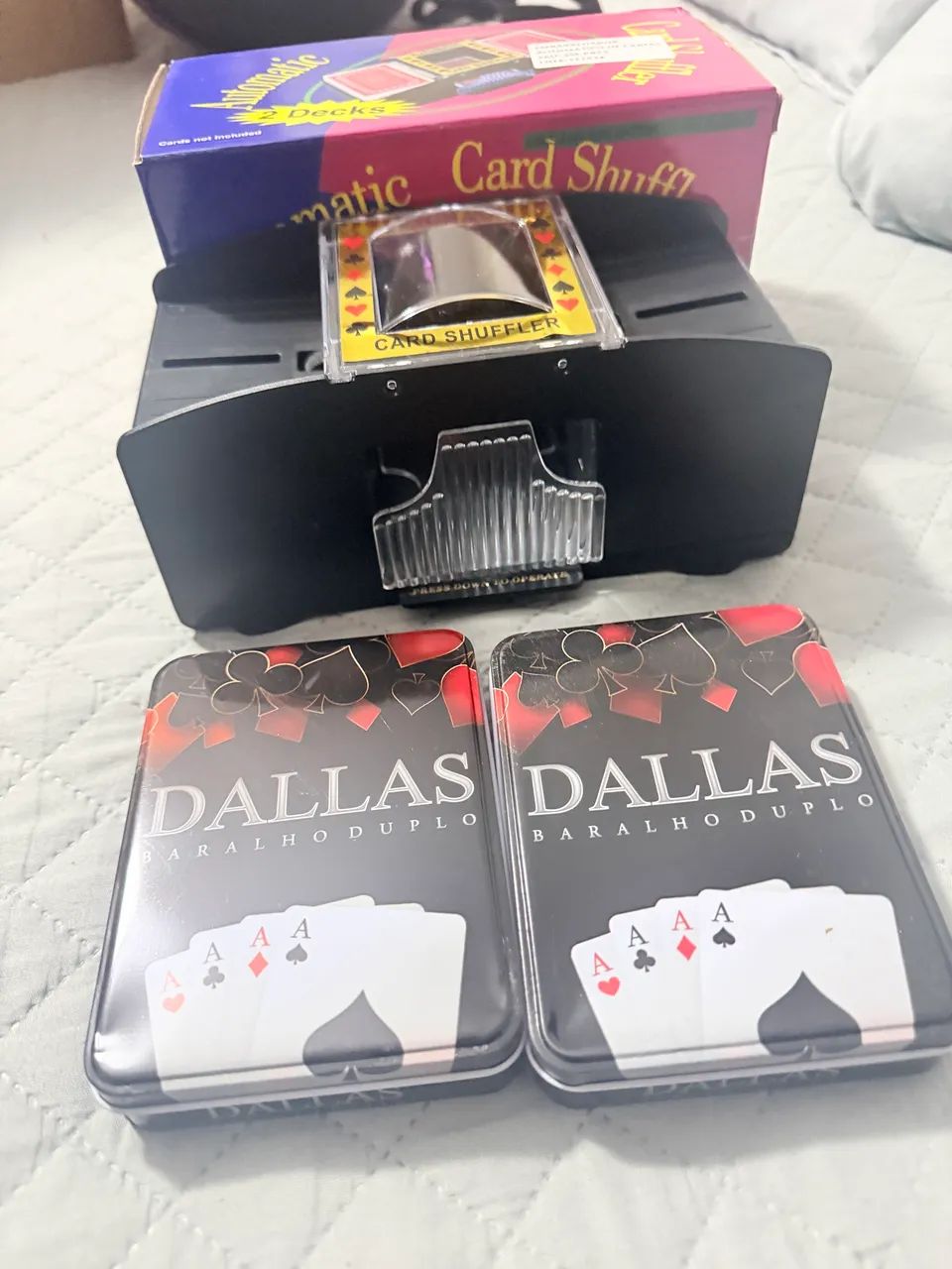 Embaralhador automático de cartas com 2 baralhos Dallas 