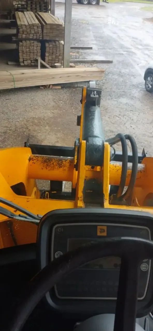 Pá Carregadeira Com Garfo Jcb 426 Zx 2007 - Foto 3
