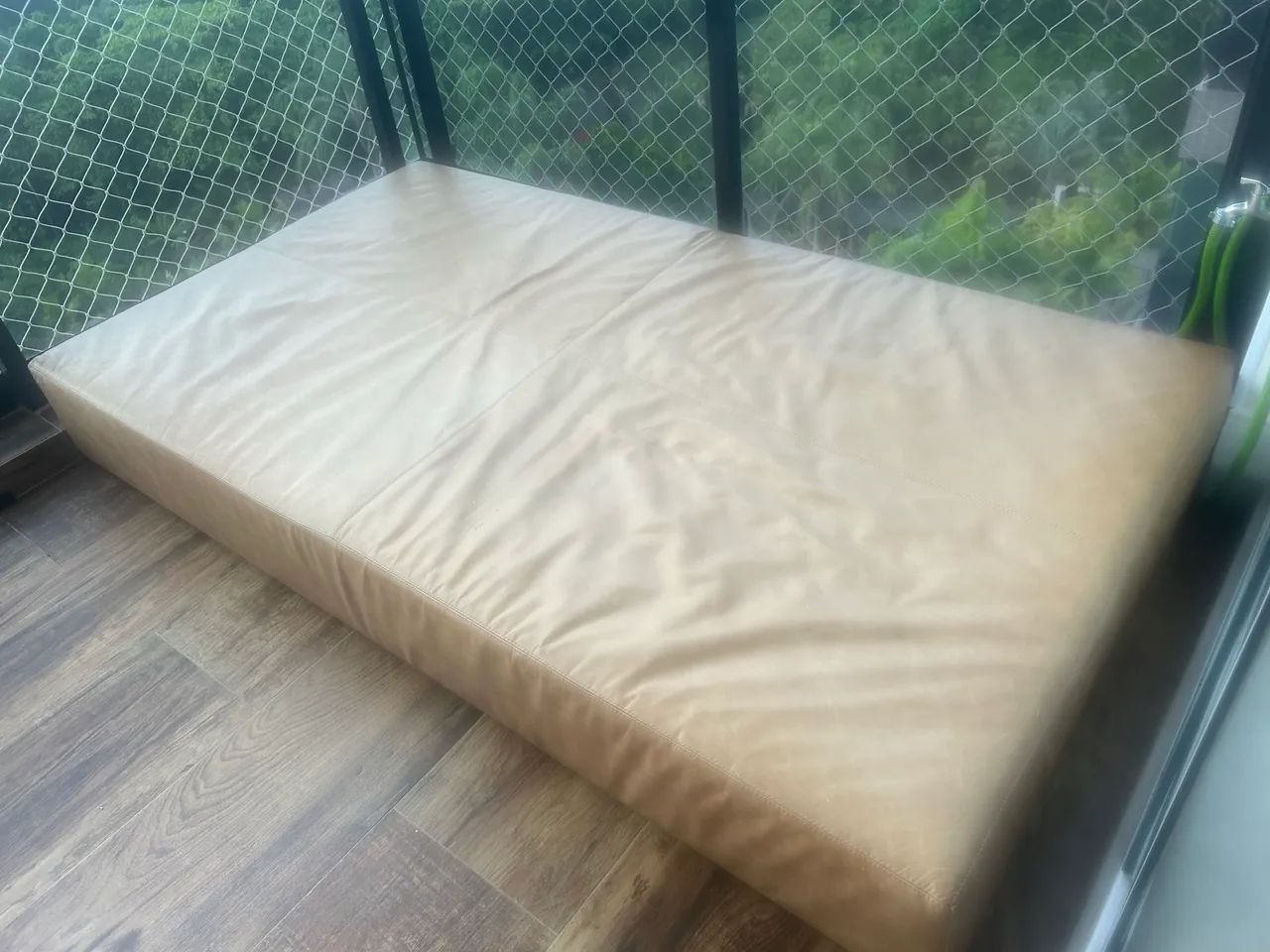 Puff couro legítimo Franccino  - Foto 2