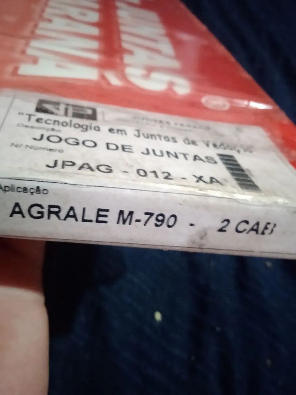 Jogo de  juntas Agrale m790