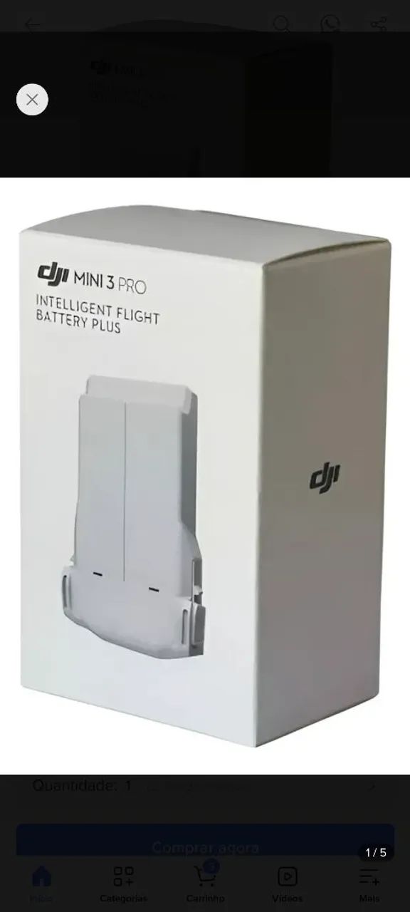 Bateria Plus DJI para Mini 3 Pro, Mini 3 e Mini 4 Pro - Foto 2