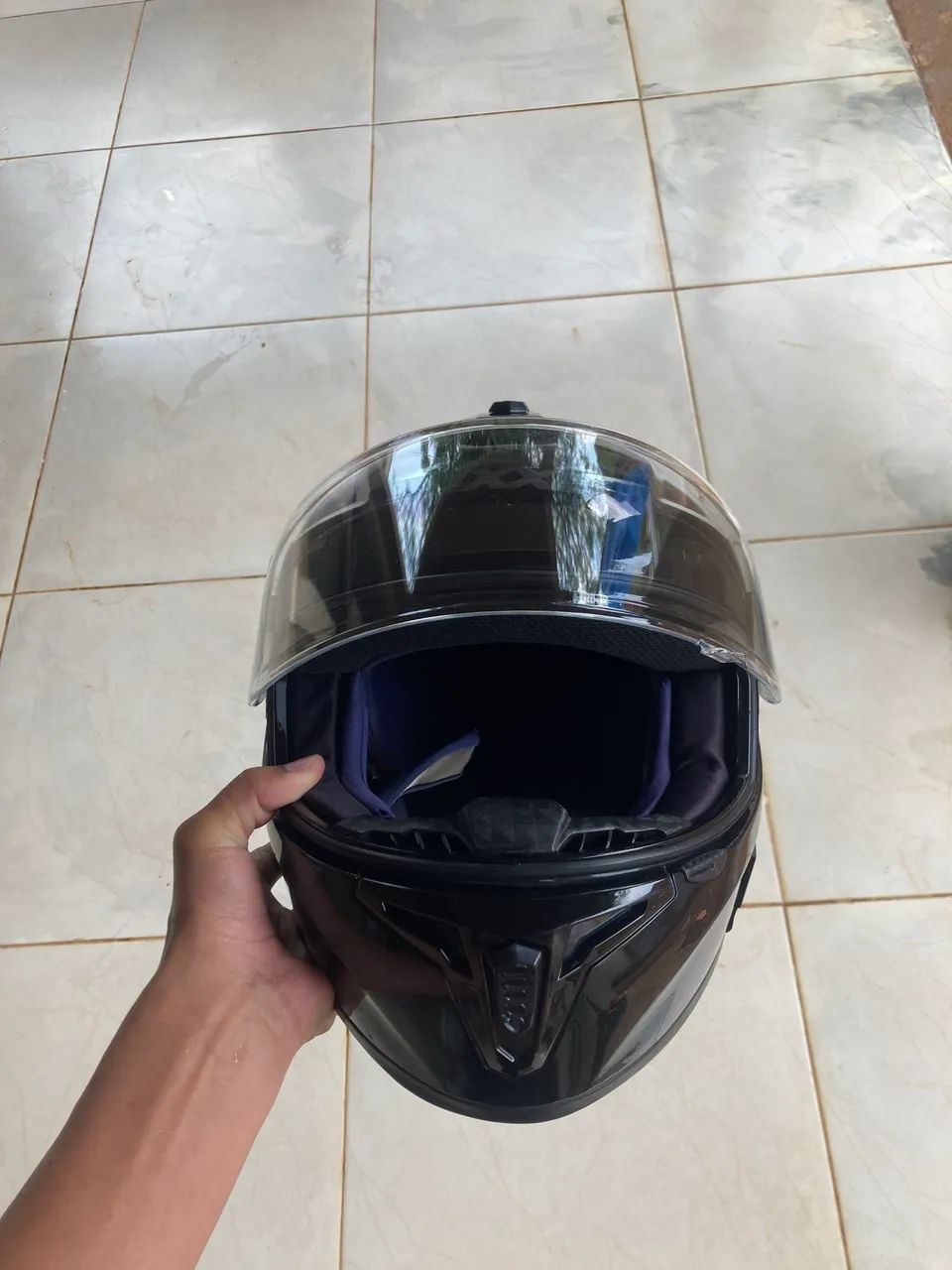 Capacete Axxis preto novinho - Foto 4