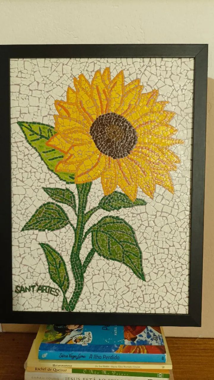Girassol em mosaico! - Foto 2