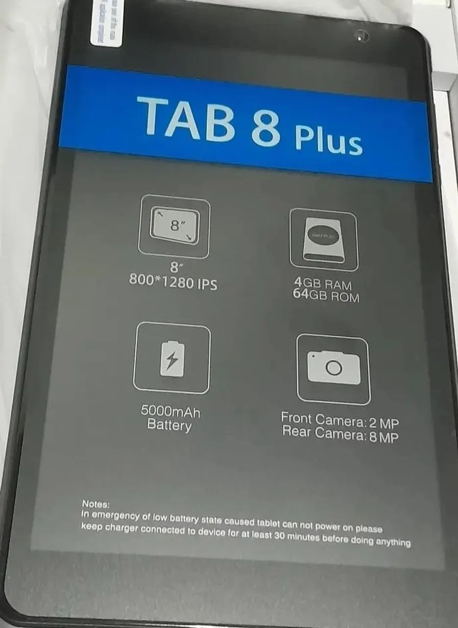 Tablet 8 Polegadas 4GB 64GB Android 14 Tab8 Plus - Foto 4