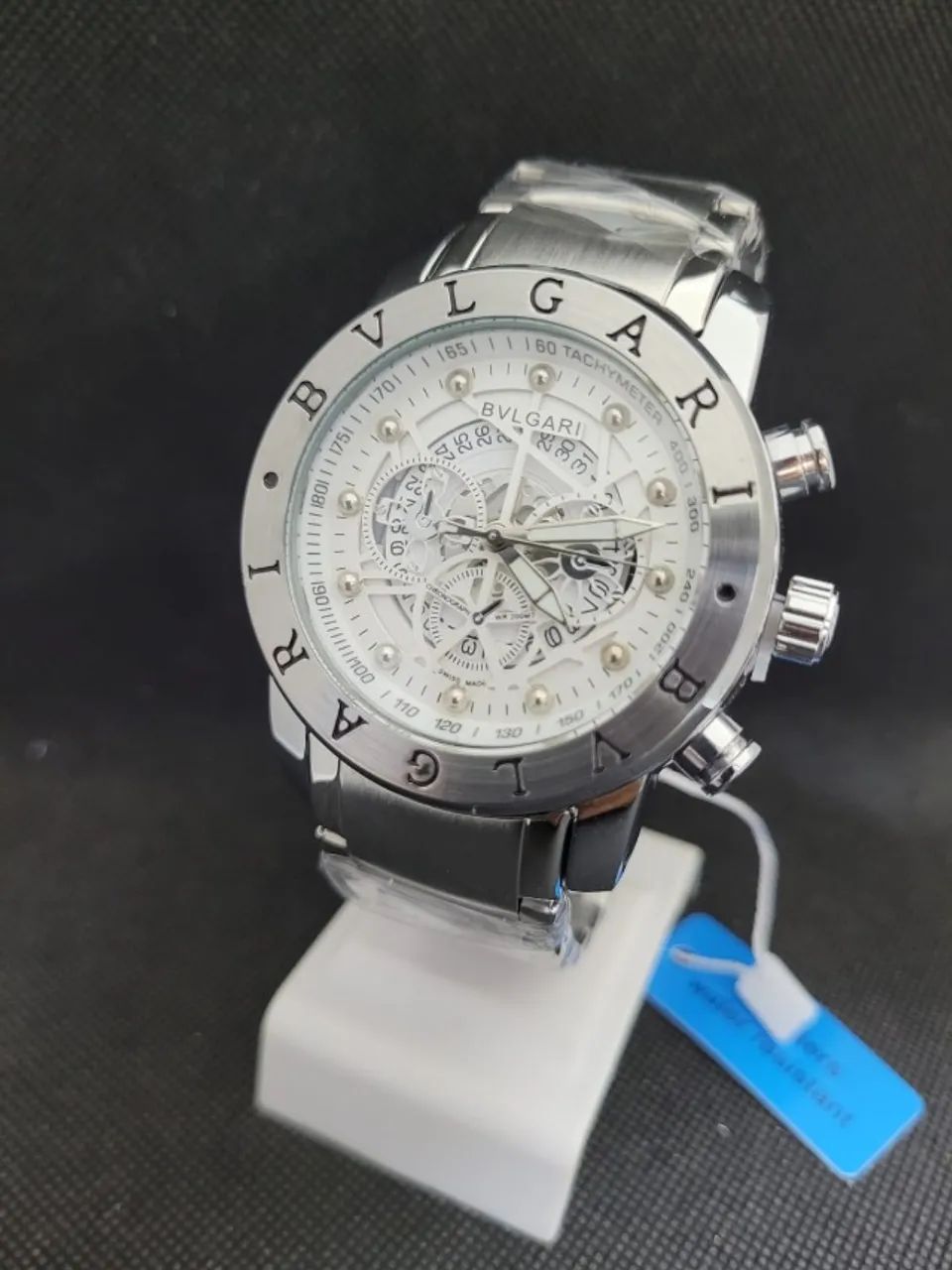 Relógio Masculino Resistente a Agua - BVLGARI - Foto 2