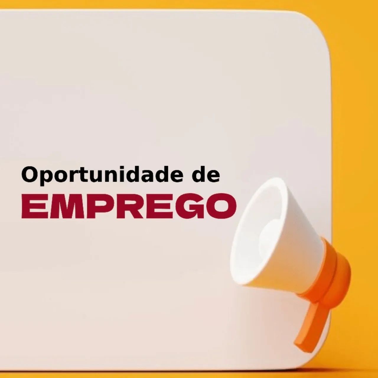 Vaga de emprego 