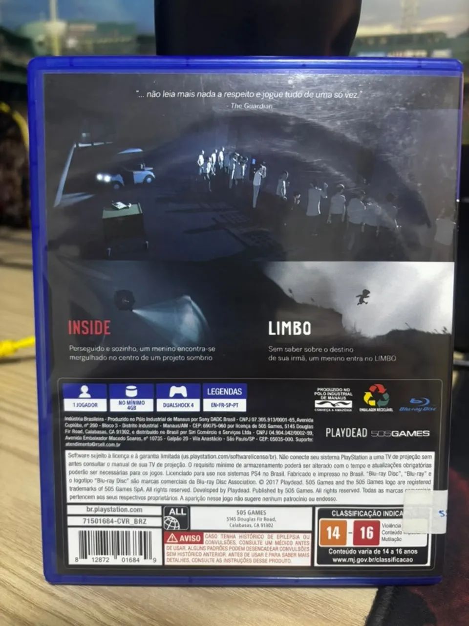Jogo Inside + Limbo para PS4 - Foto 2