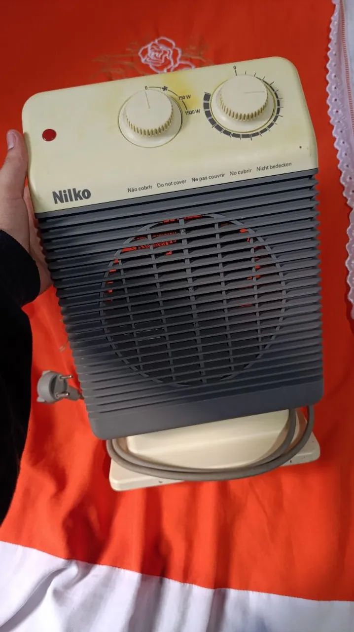 Aquecedor Nilko Anos 70 - Funcionando Perfeitamente! (110V)