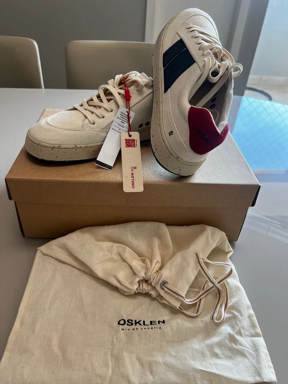 Tênis Osklen Canvas Ag Sneaker - Foto 2