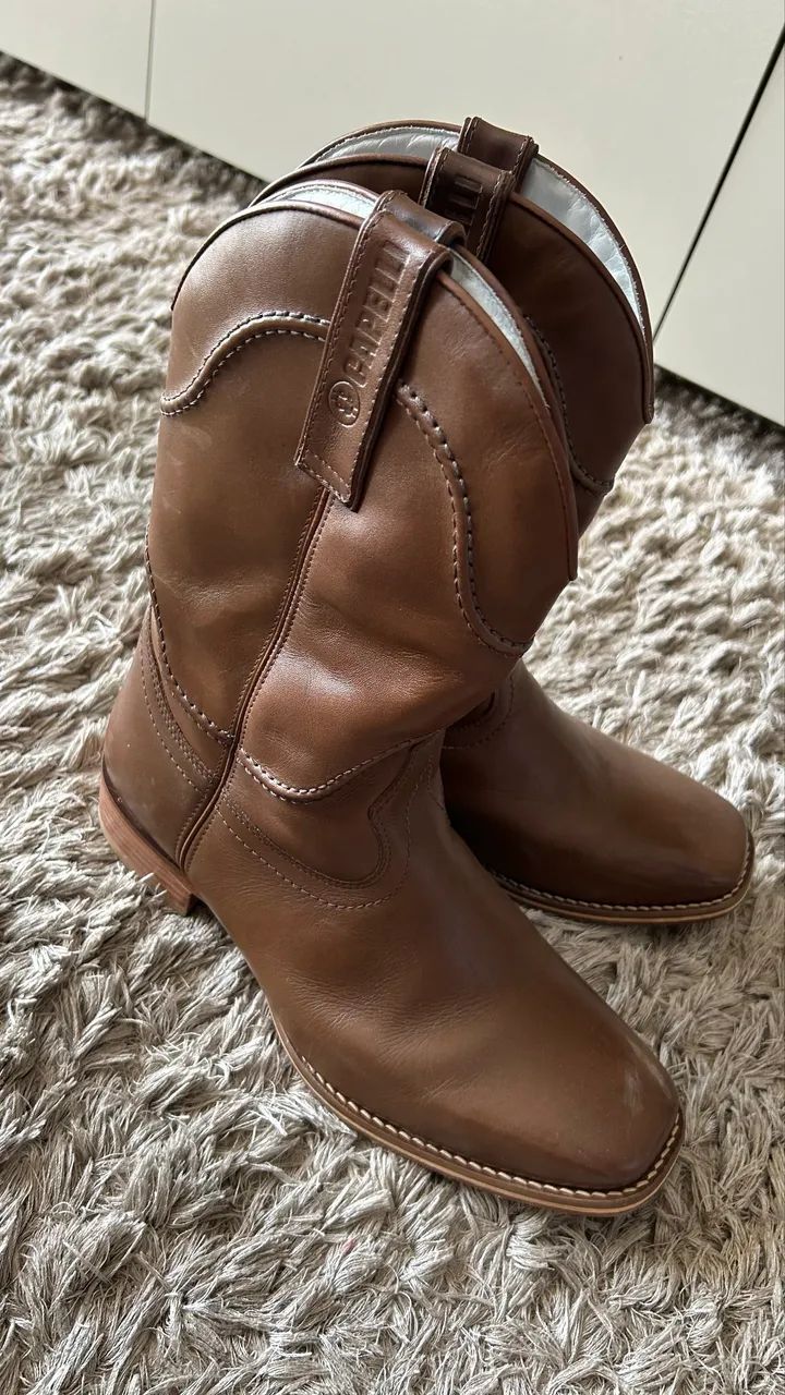 BOTA CAPELLI BOOTS ORIGINAL - COURO LEGÍTIMO - Nº 42 - Foto 5