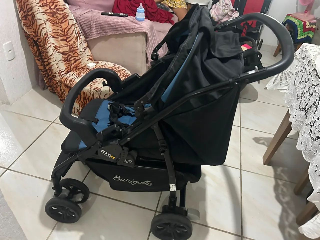 Carrinho De Bebe Burigotto Alca Reversivel - Foto 2