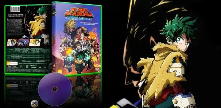 BOKU NO HERO FILMES DVD OU BLURAY