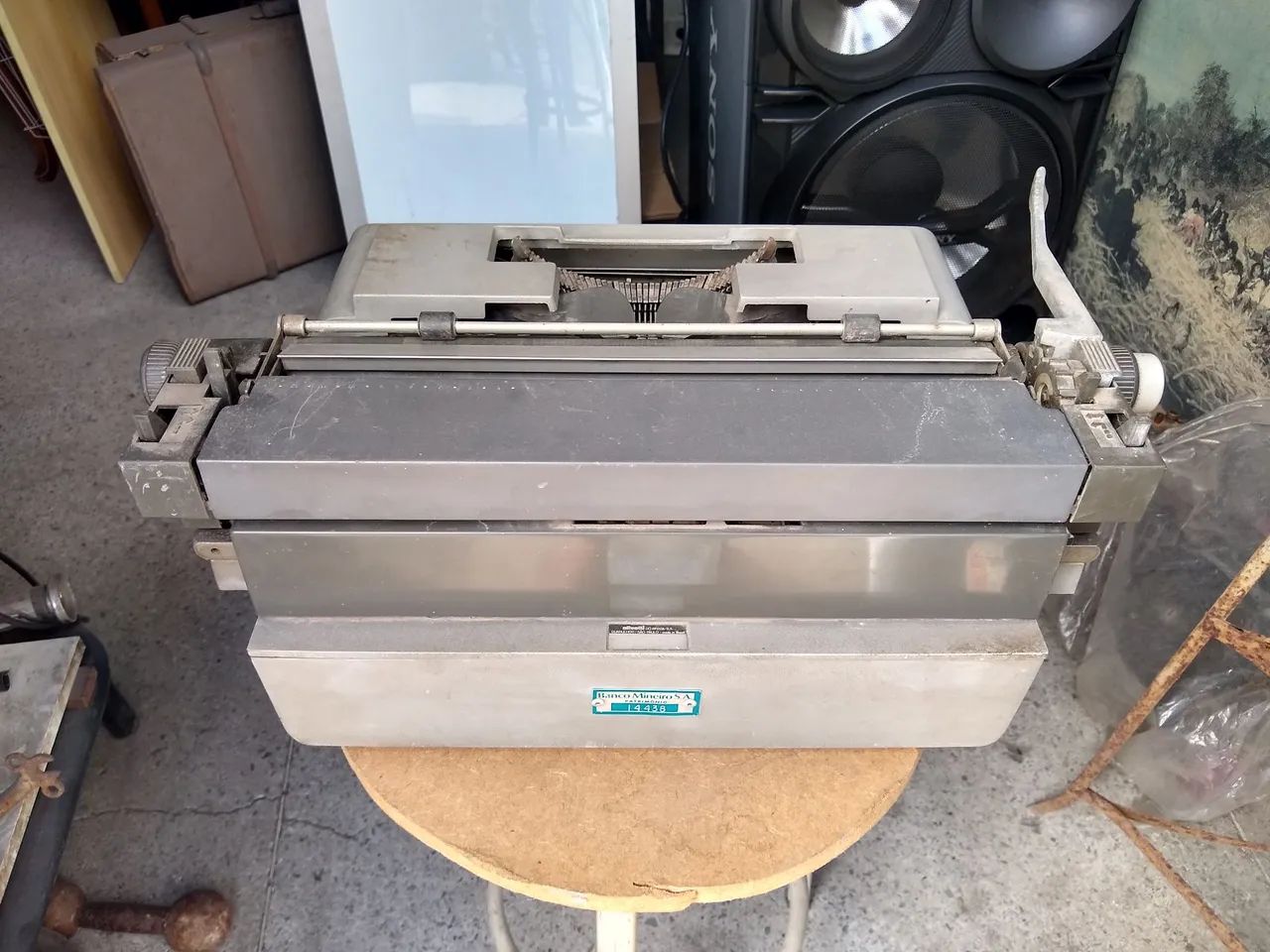 Máquina de Escrever Olivetti Linea 98  Antigus - Foto 3
