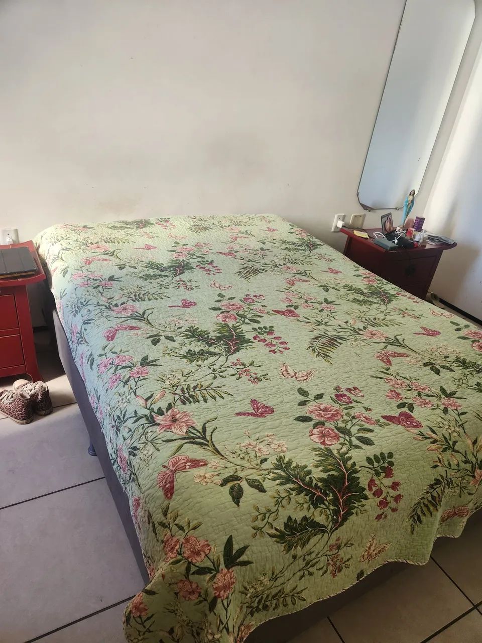 Cama box casal - Ouro Spring 
