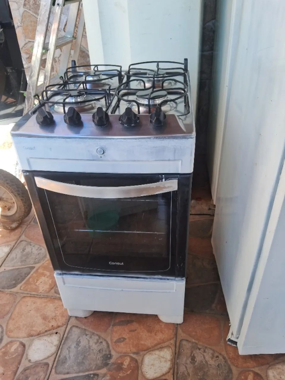 Fogão automático funciona perfeitamente valor 350  - Foto 3