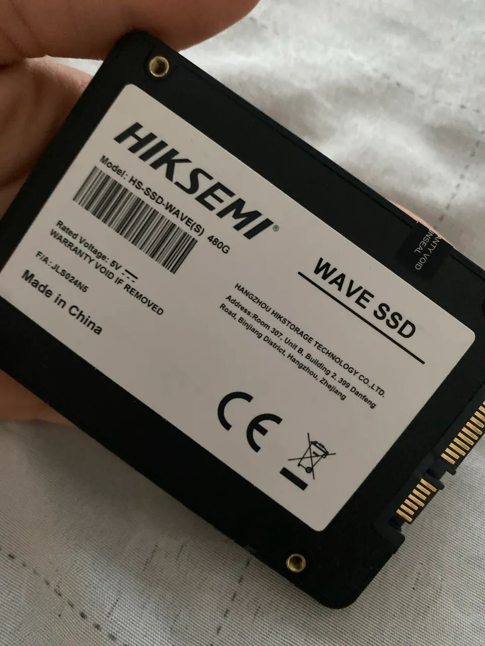 SSD 480gb com Windows 11 e office licenciado.