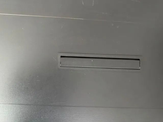Mesa preta de escritório - Foto 3