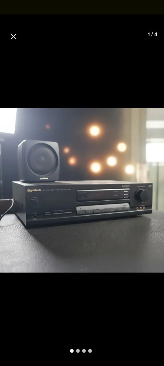 Receiver Gradiente Dpr-200 Dolby Prologic - Usado