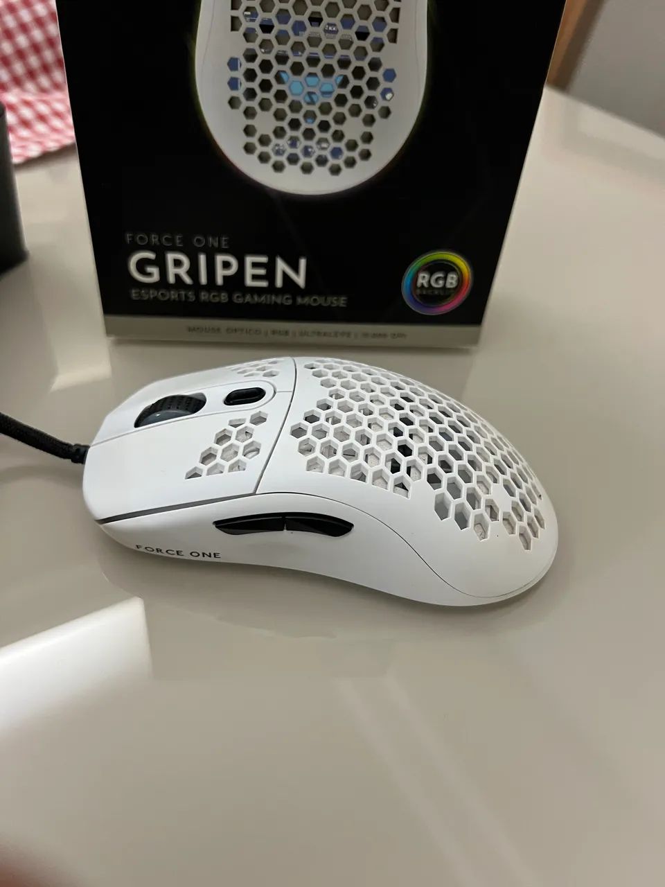 Mouse Gamer Force One Gripen RGB - Foto 2