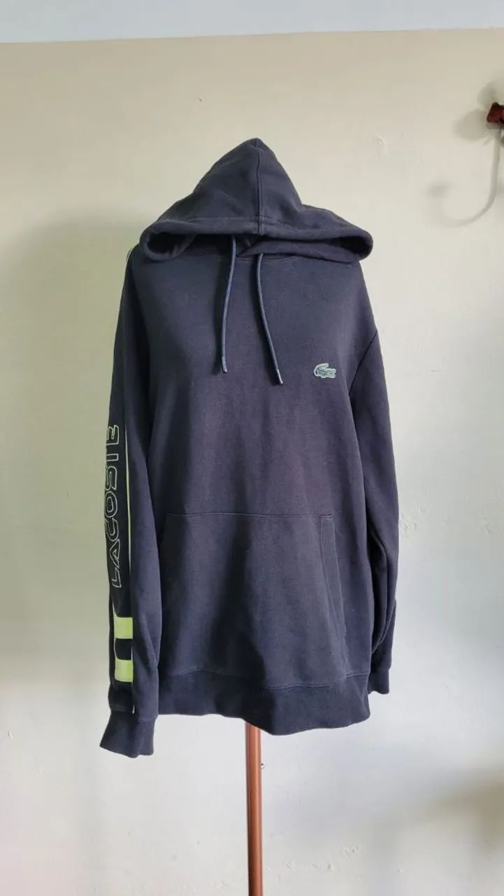 MOLETON LACOSTE HOODIE (Esgotado  nas lojas) - Foto 4