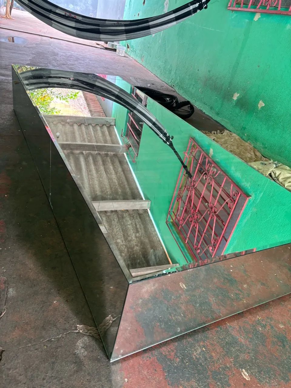 Rack de vidro 