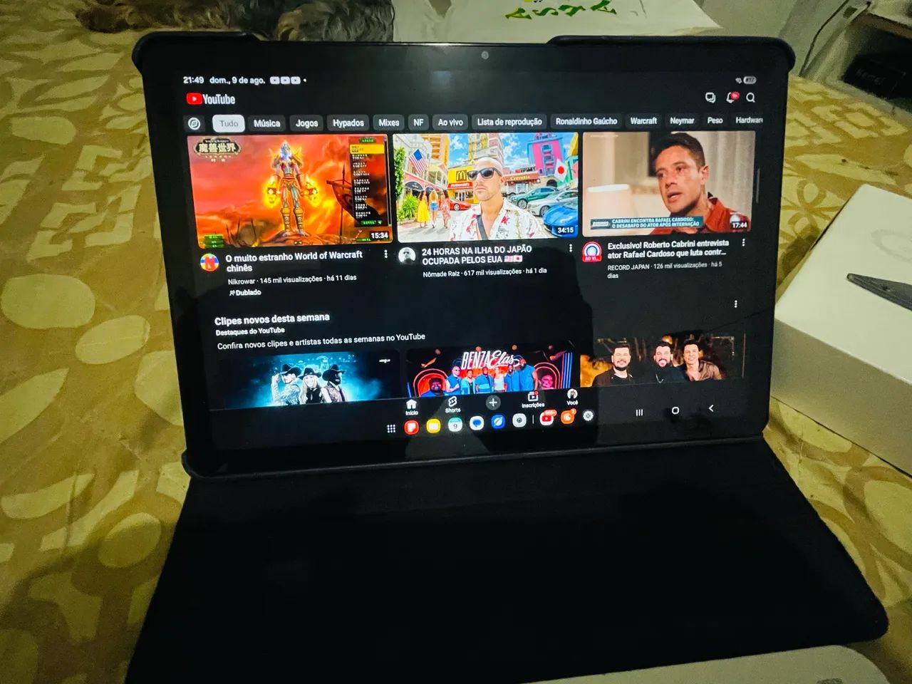 Vende-se tablet Galaxy TAB A9+ - Foto 4