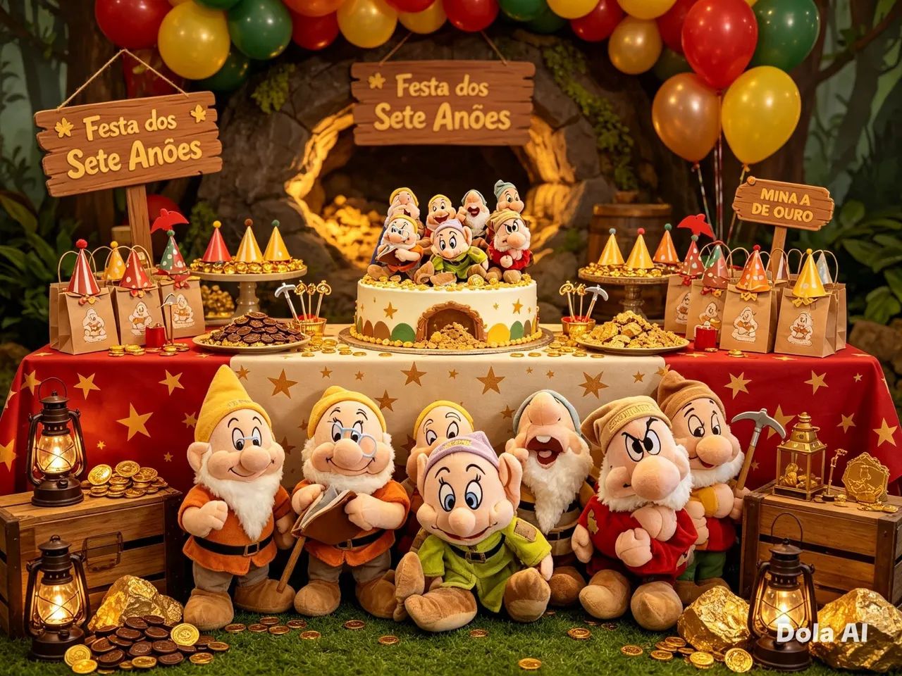 Sete anoes da disney original