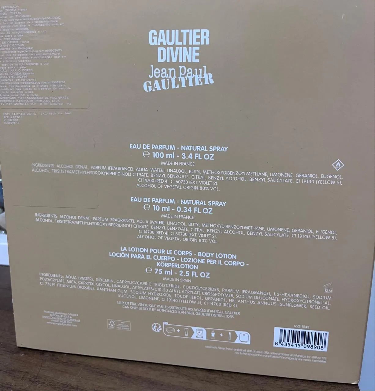 KIT JEAN PAUL GARTIER - NOVO - Foto 2