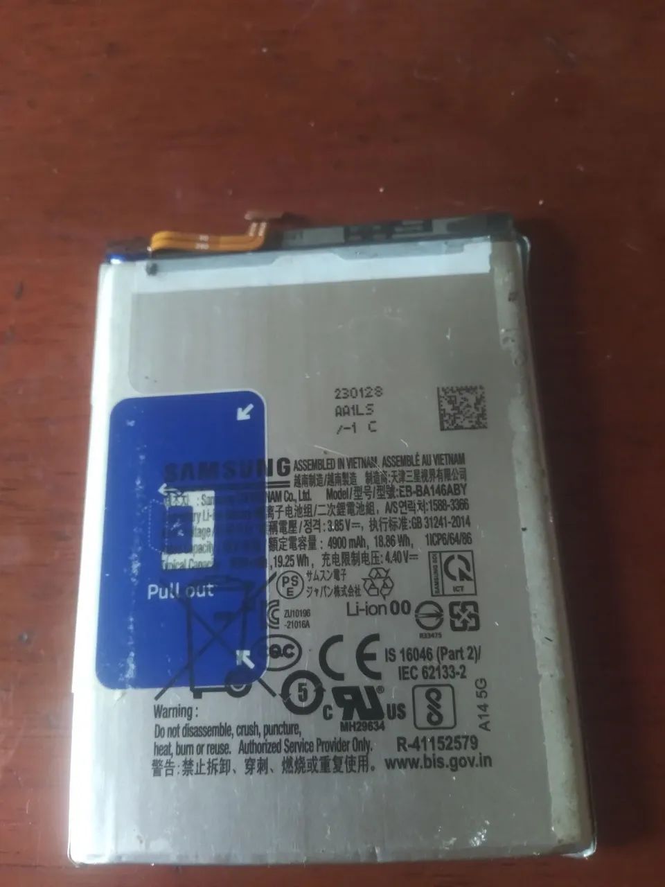 Bateria de celular EB-BA146ABY Samsung A14