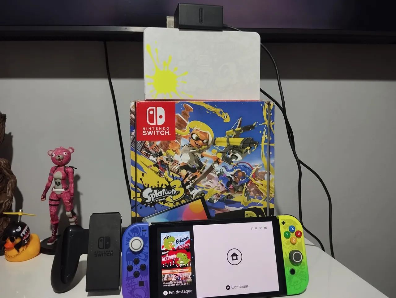 Nintendo switch OLED versão splatoon3