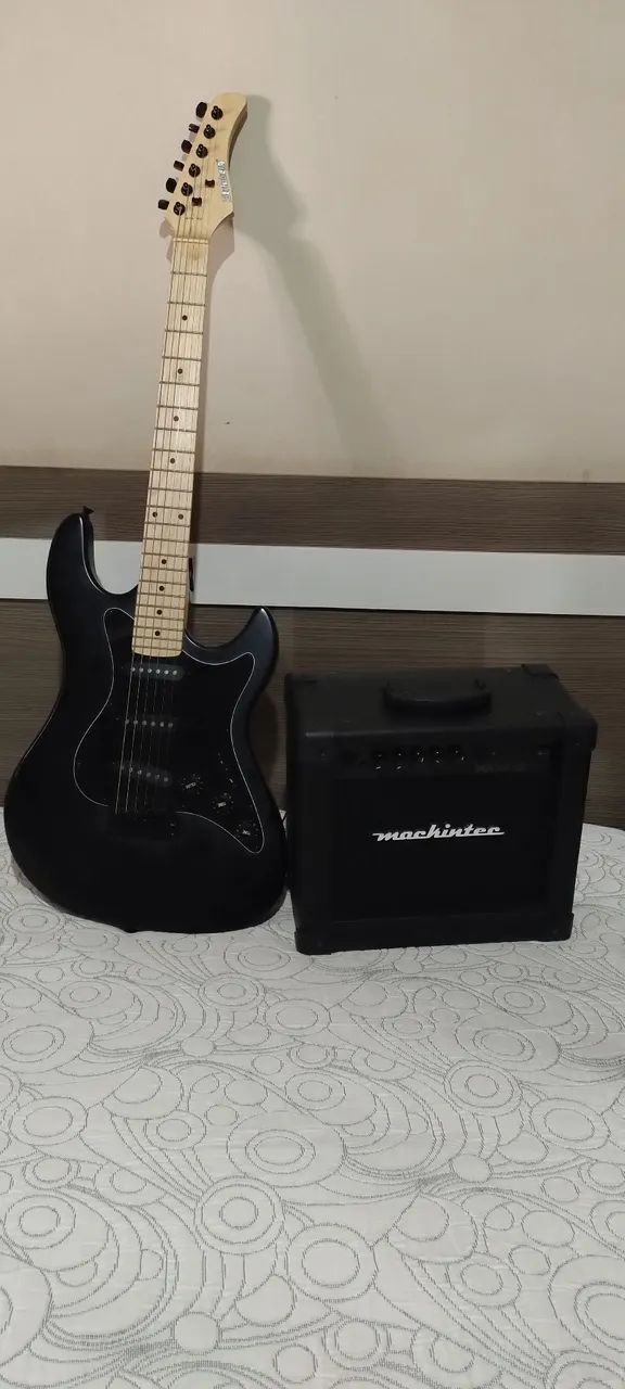 Guitarra + amplificador 
