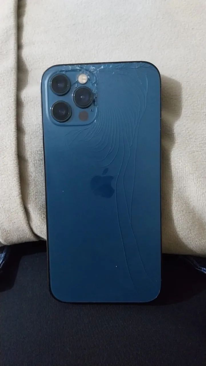 Usado: Iphone 12 Pro 128Gb, Azul Pacífico. 