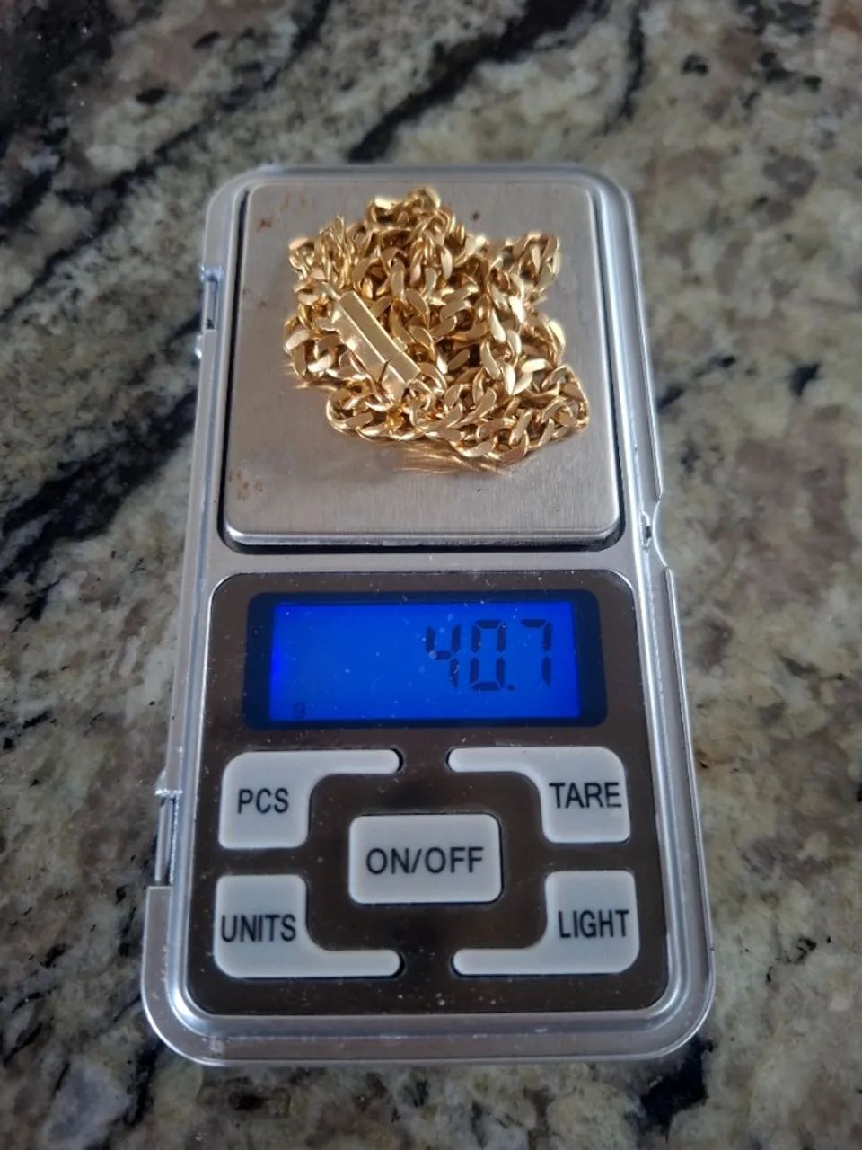 Jóia Corrente Ouro 18k Maciça 40,7 gramas - Foto 4