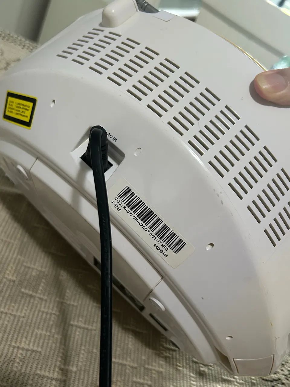 Rádio e toca cds Toshiba - Aceito Ofertas!! - Foto 4