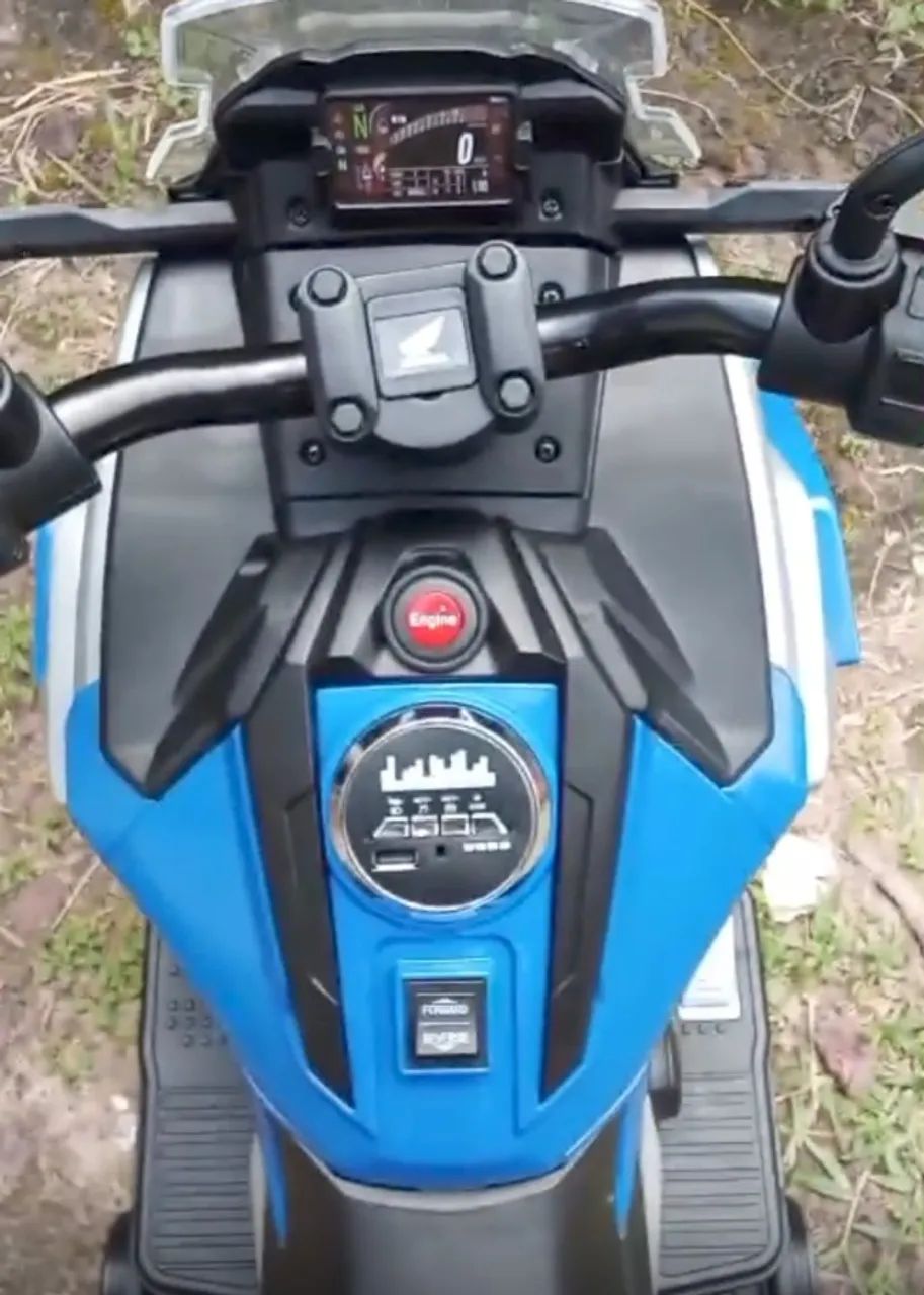 Moto elétrica infantil com som. - Foto 5