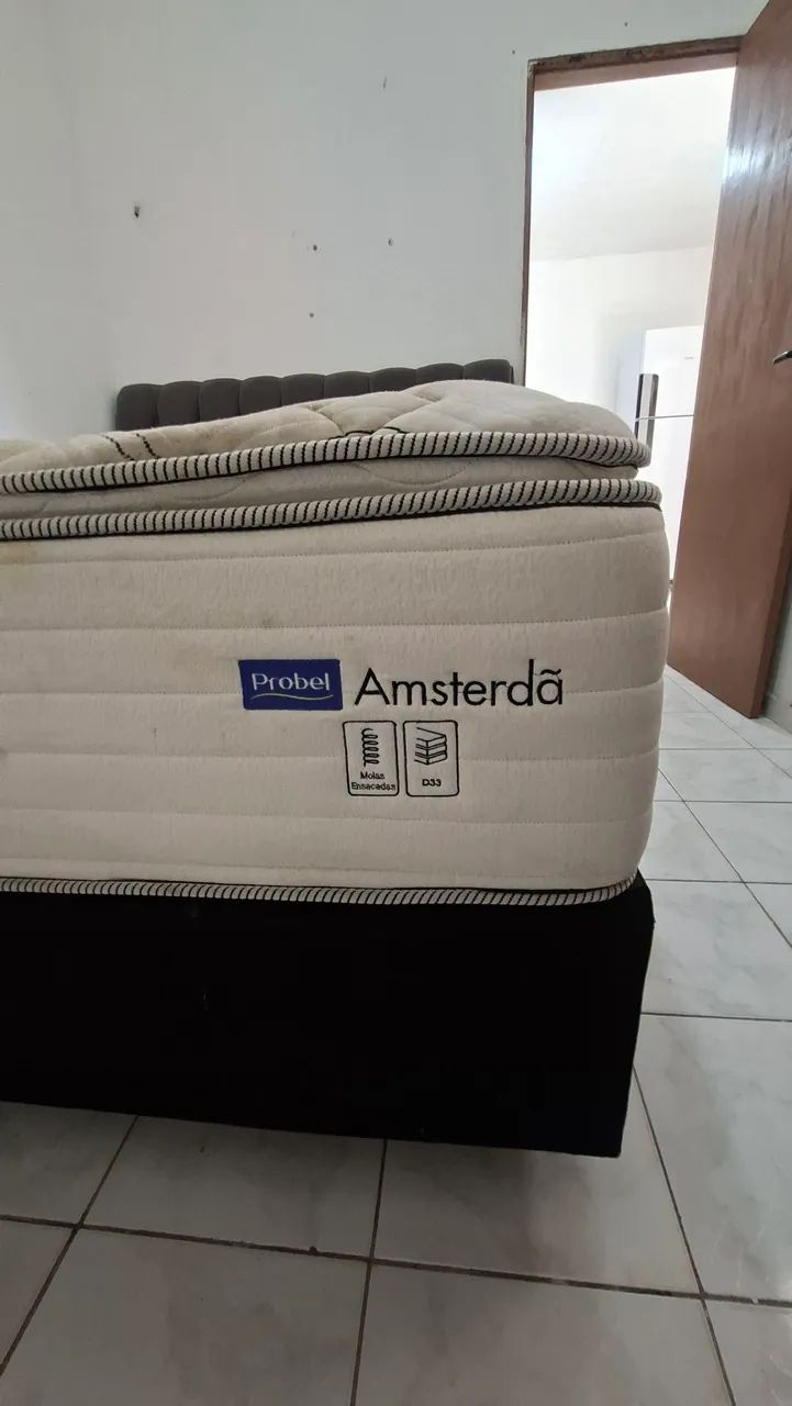 CAMA QUEEN SIZE + CABECEIRA - Foto 3