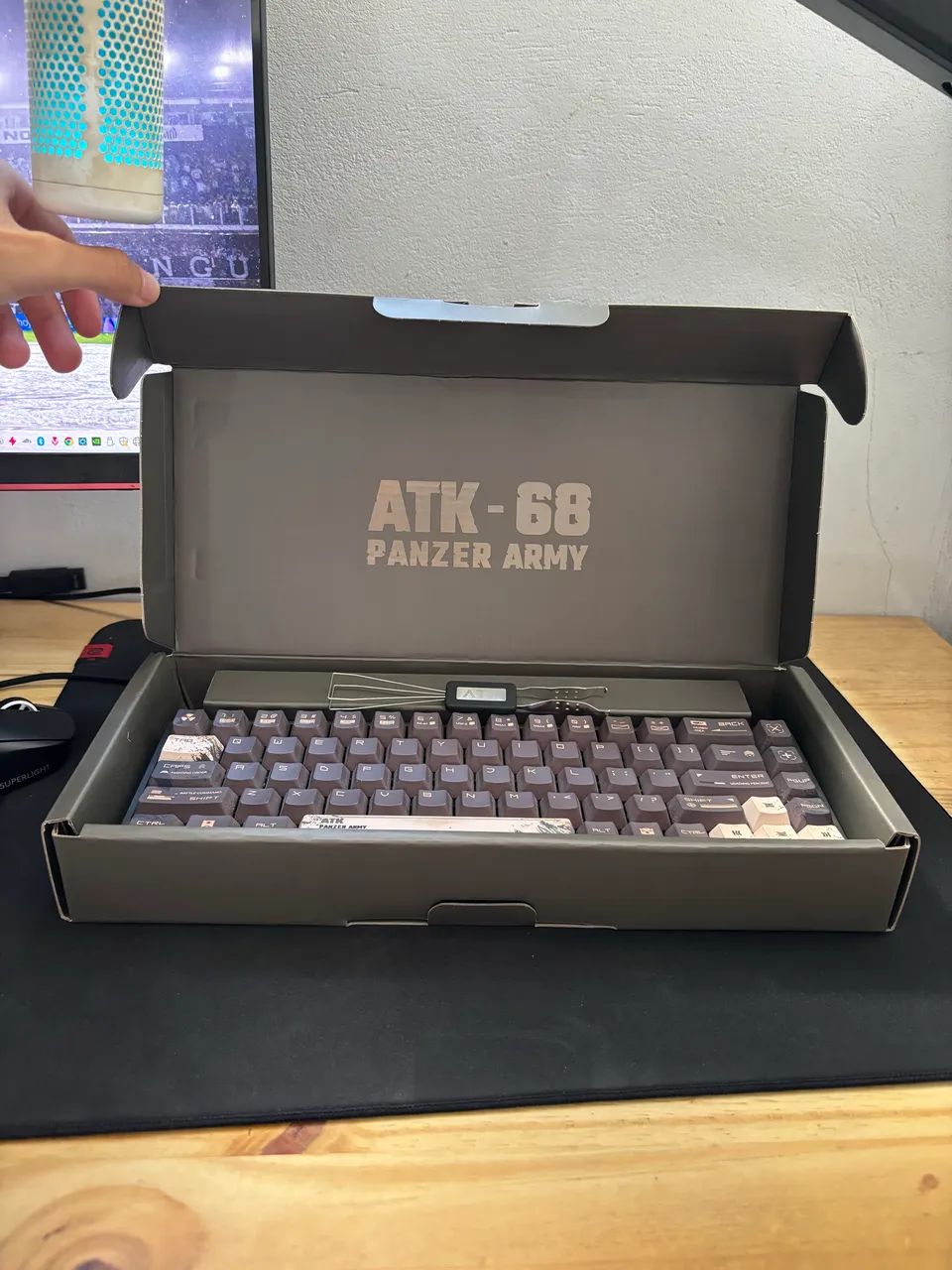 TECLADO ATK68 MAGNÉTICO (LIMITED VERSION - PANZER ARMY) - Foto 5