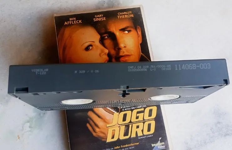 filme em vhs - jogo duro - charlise theron e ben affleck - Foto 2
