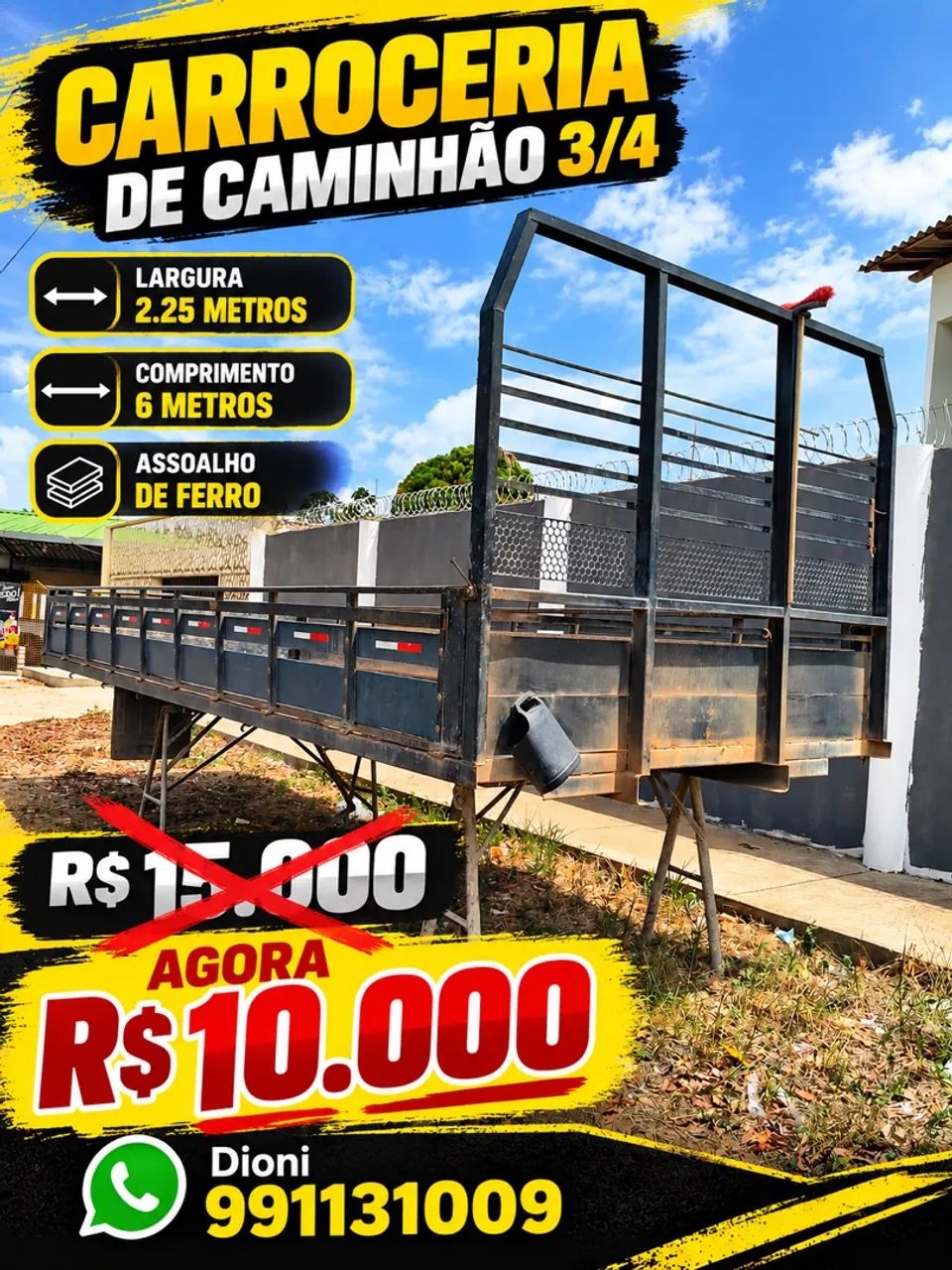 CARROCERIA DE CAMINHÃO