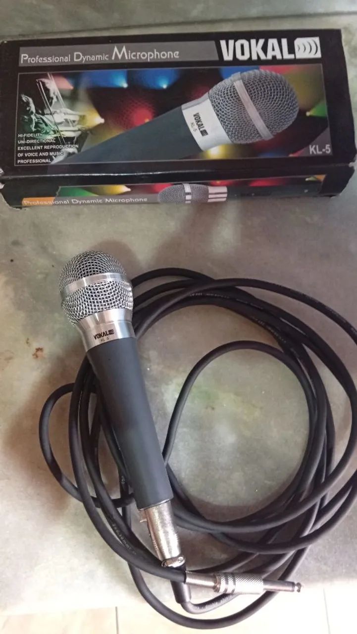 Microfone profissional VOKAL KL 05
